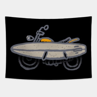 Surf Biker Tapestry