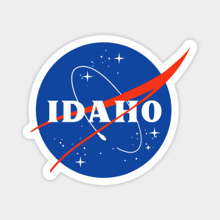 Idaho Astronaut Magnet