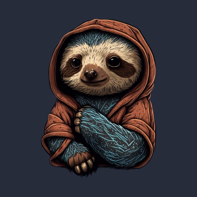 Hooded Sloth by Starry Street