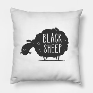 Black Sheep Pillow