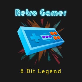 Retro Gamer Logo 23 T-Shirt