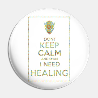 Genji Keep Calm - Overwatch Pin