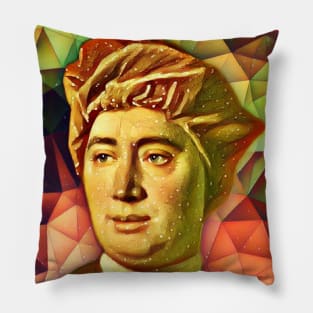 David Hume Snow Portrait | David Hume Artwork 15 Pillow