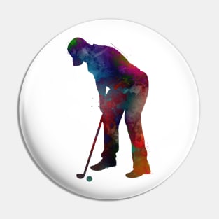 Golf player sport #golf #sport Pin