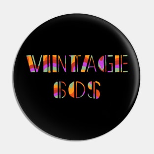 Vintage 60s Pin