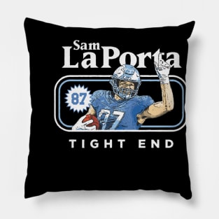 Sam Laporta Detroit Cover Pillow