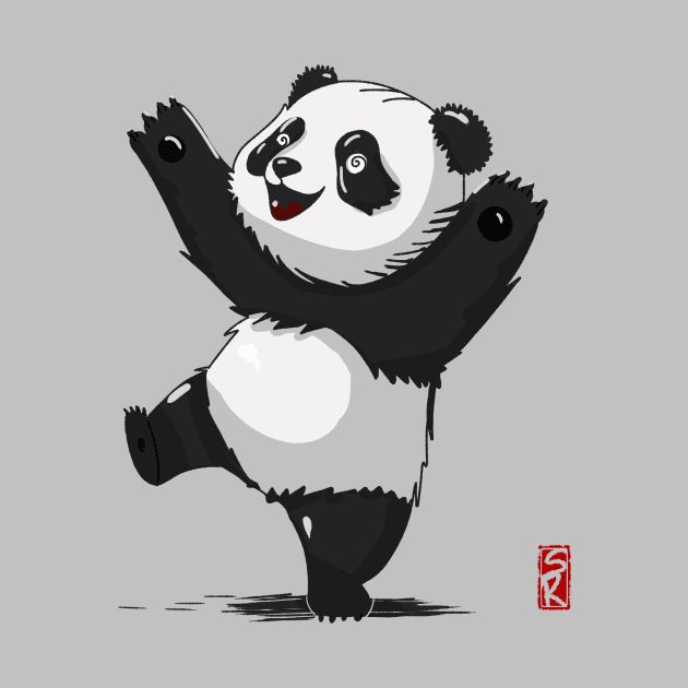 Confused panda by siriusreno