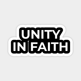 Islamic - Unity In Faith Magnet