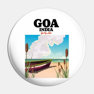 Goa India Go By Air Pin