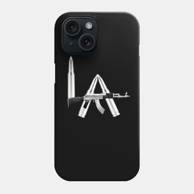 L.A. With A Bullet Phone Case by DJ L.A.X.