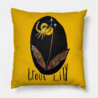 Trout Lily Pillow