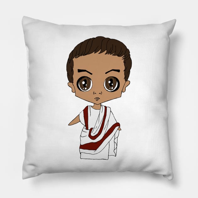 Brutus Pillow by thehistorygirl