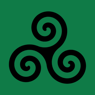 Triskele (Celtic Triple Spiral) T-Shirt