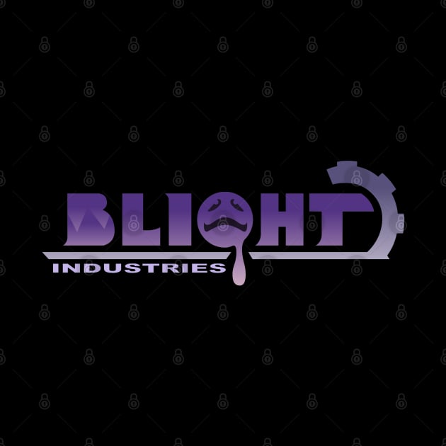 Blight Industries Text Logo by RobotGhost