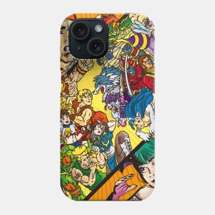 Street Fighter VS Darkstalkers Phone Case