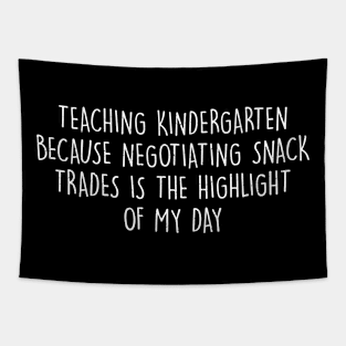 Teaching kindergarten Tapestry