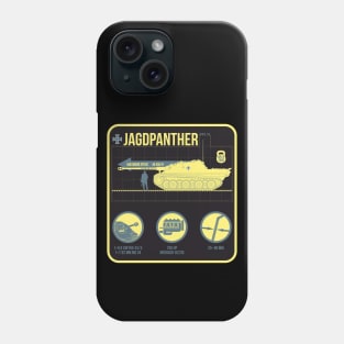 Jagdpanther Infographics Phone Case