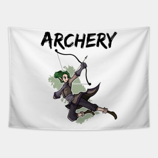 Ranger Hunter Roleplaying Class RPG Fun Archery Meme Quote Tapestry