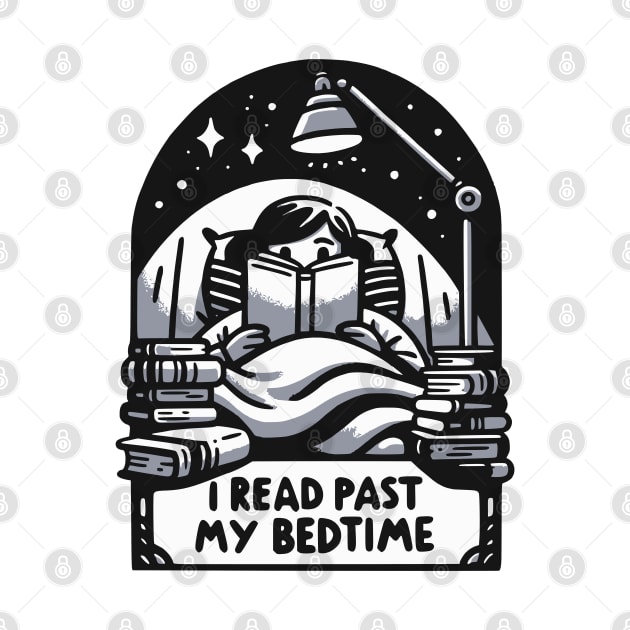 Cozy Night Reader Enthusiast I Read Past My Bedtime by Kraina