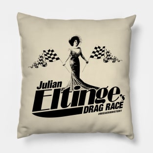 Julian Eltinge's Drag Race Pillow