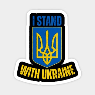 I Stand With Ukraine Magnet