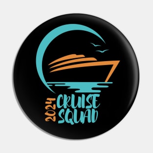 Cruise Squad 2024 Pin