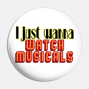 I just wanna watch musicals (broadway) Pin