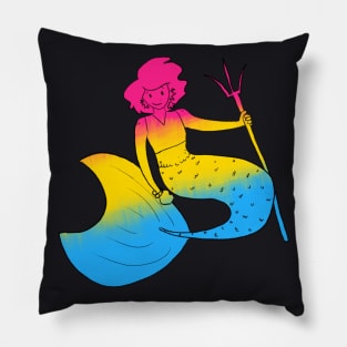 Pan Mermaid Pillow