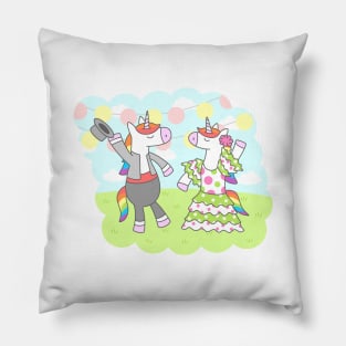 Unicorn Flamenco Pillow