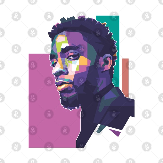 Chadwick Boseman WPAP by can.beastar