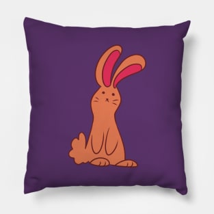 Little Brown Bunny Pillow