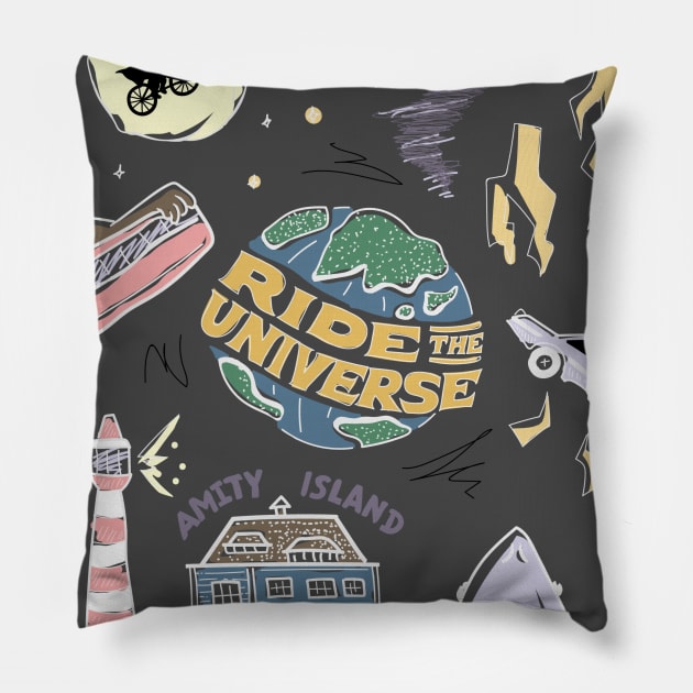 Throwback Theme Park Tee - Dark Pillow by Britt
