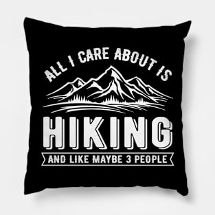 Hiking Mountains Pillow