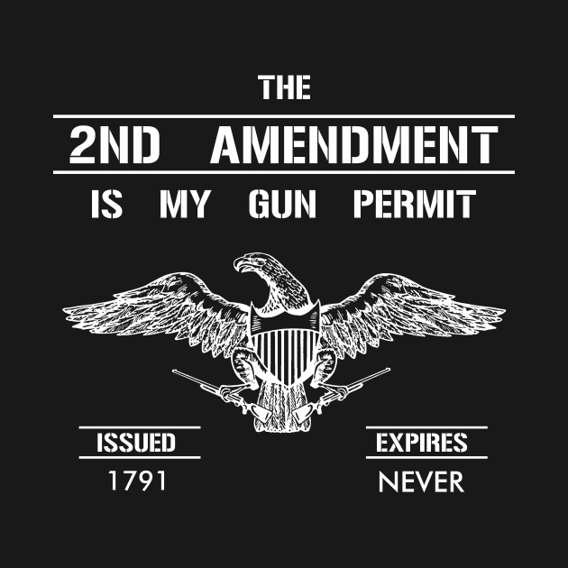 2nd Amendment T-Shirt by IntelFreedom