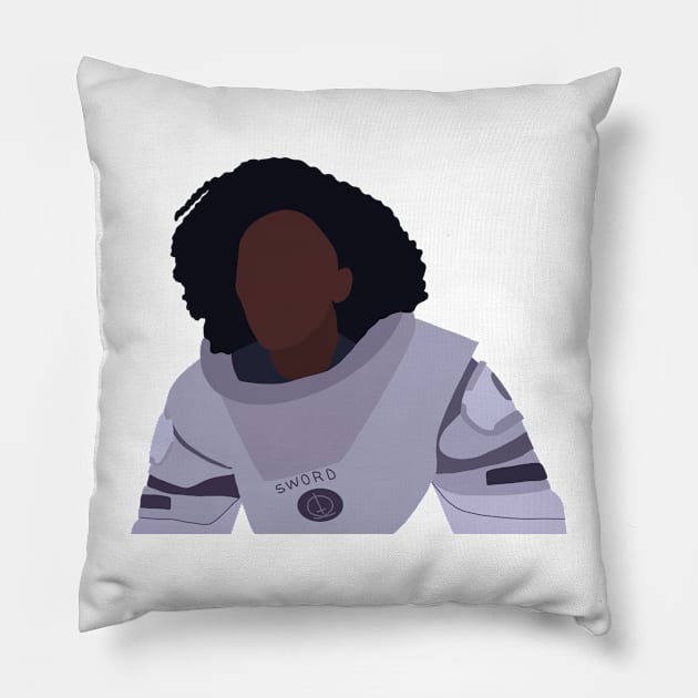 Monica Pillow by CalliesArt