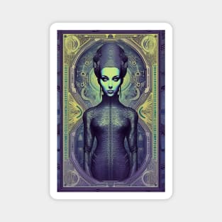 Alien Princess on Cosmic Currency Magnet