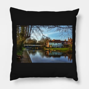 The Kennet and Avon At Sulhamstead Pillow