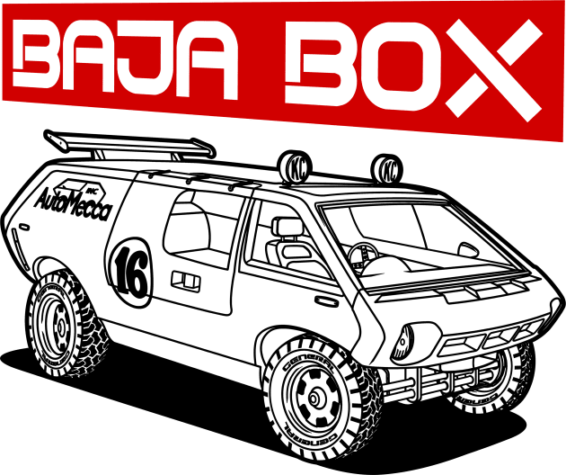 Brubaker Box the First Minivan Kids T-Shirt by Guyvit