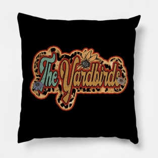 Personalized Flowers The Yardbirds Proud Name Vintage Beautiful Pillow