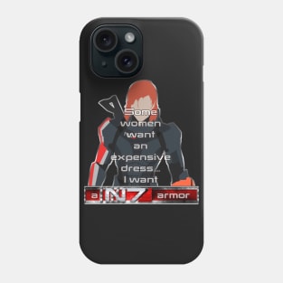 I want a N7 Armor (Femshep) Phone Case