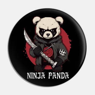 Ninja Panda Pin