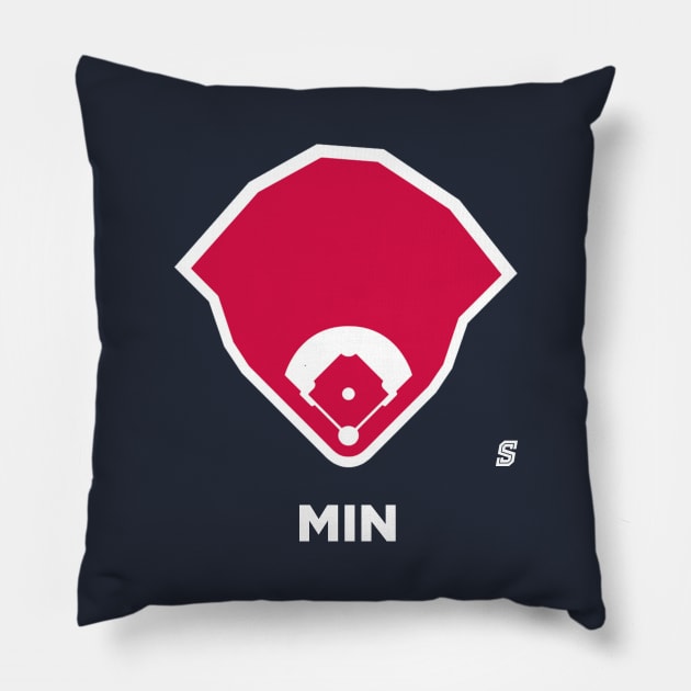 MIN Field Pillow by StadiumSquad