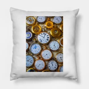 Beautiful Antique Pocket Watches Pillow