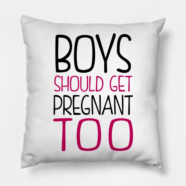 Funny Feminist Design Pillow by KsuAnn