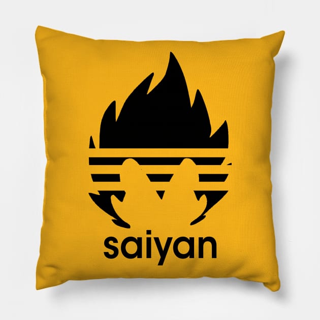 Saiyan Pillow by theboonation8267