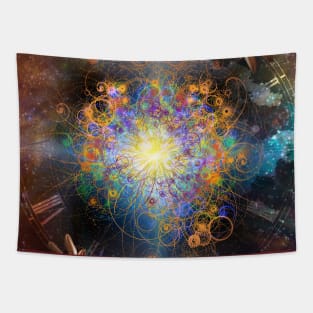 Space time atomic Tapestry