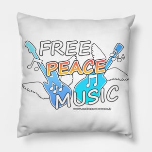 Free Peace Music Pillow