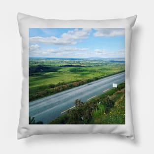 The endless road Pillow