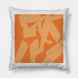 Girl on the beach Pillow