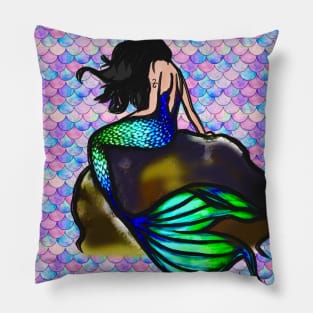 3D Mermaid Pillow